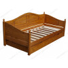 Кровати из сосны с тремя спинками