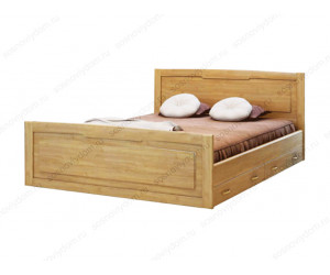Кровать Ариэль из массива березы