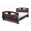 Односпальные кровати из массива дерева с матрасом