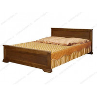 Кровать Классика без рисунка из березы