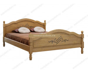 Кровать Лама из массива березы