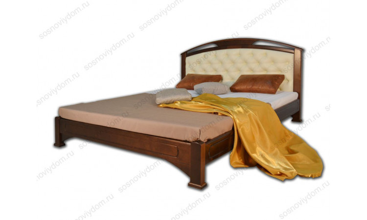 Кровать Омега-2 из массива березы