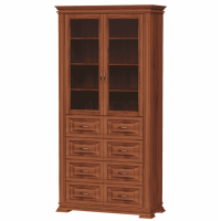 Книжный шкаф Верди 143 из массива