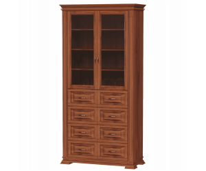 Книжный шкаф Верди 143 из массива