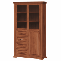 Книжный шкаф Верди 144 из массива