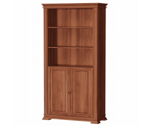 Книжный шкаф Верди 146 из массива