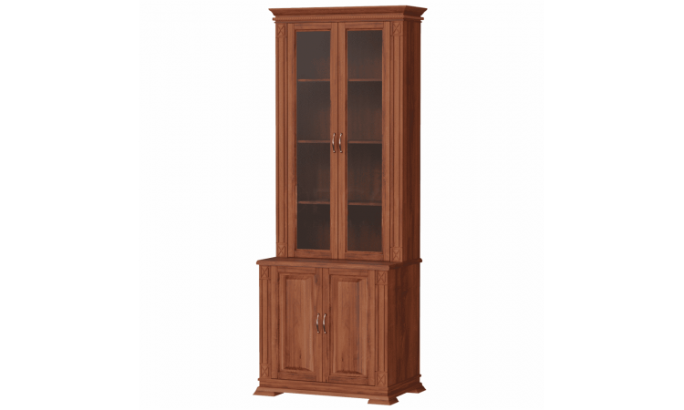 Книжный шкаф Верди 152 из массива