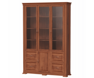 Книжный шкаф Верди 541 из массива