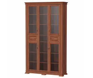 Книжный шкаф Верди 556 из массива