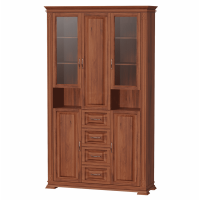 Книжный шкаф Верди 558 из массива