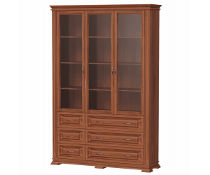 Книжный шкаф Верди 563 из массива