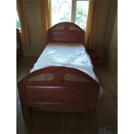 Кровать Галатея 90х200,цвет мокко-2