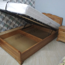 Кровать Муза с ПМ,старый орех-2